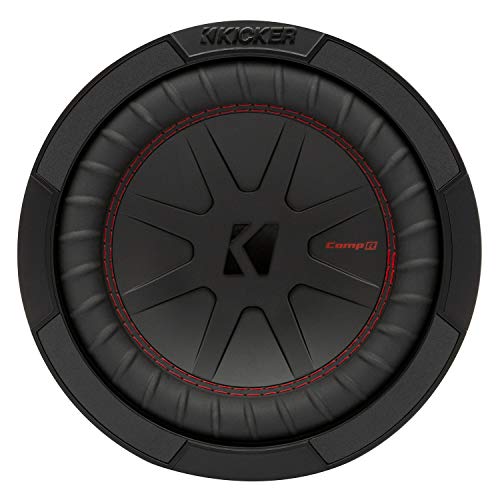 KICKER CompR 8"(20cm) Subwoofer, DVC, 4-ohm, RoHS Compliant