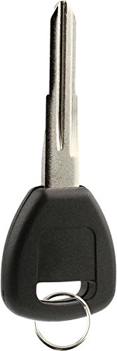 KeylessOption Replacement Chip Transponder Blank Car Ignition Key Blade for Honda Acura HD106PT