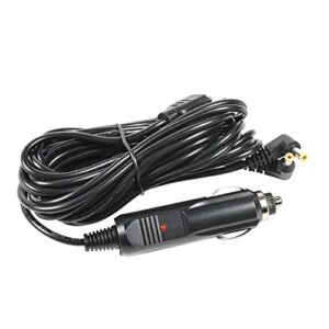 HQRP Car Charger Compatible with Sylvania SDVD7045 SDVD7047 SDVD8706 SDVD8716 SDVD8716-COM SDVD8727 Portable DVD Player, 12-Volt DC Vehicle Power Adapter Cable Cord