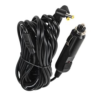 HQRP Car Charger Compatible with Sylvania SDVD7045 SDVD7047 SDVD8706 SDVD8716 SDVD8716-COM SDVD8727 Portable DVD Player, 12-Volt DC Vehicle Power Adapter Cable Cord