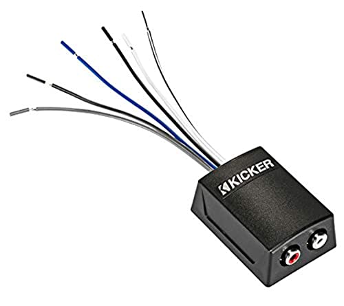 Kicker 46KISLOC2 K-Series Stereo Line-Output Converter w/Remote Turn-On Output