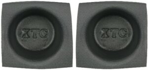 install bay speaker baffle 6 1/2 inch round small frame pair -vxt65