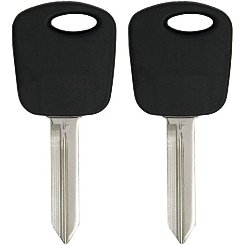 Keyless2Go Replacement for New Uncut Transponder Ignition Car Key H74 H86 (2 Pack)