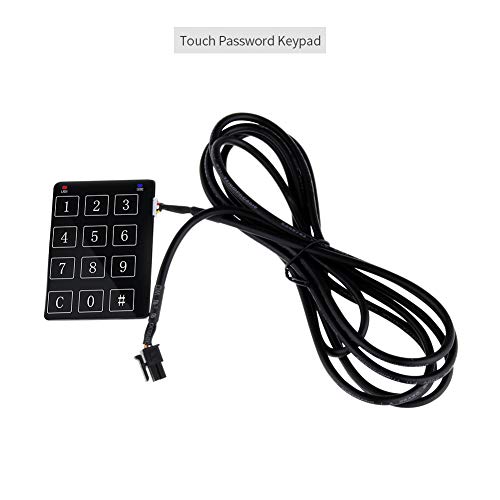 EASYGUARD EC002-FO2-NS Smart Key Passive keyless Entry Kits with Push Start Button Remote Start Password keypad Entry DC12V
