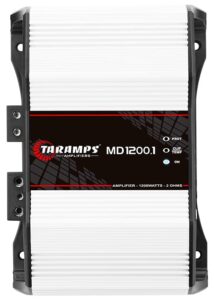 taramp’s md 1200.1 2 ohms 1200 watts class d full range mono amplifier (md12002)