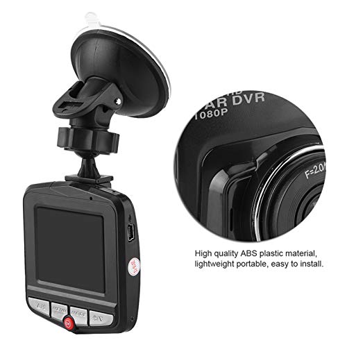 Car Driving Recorder, 2.2inch Car DVR Camera,170° Digital Driving Video Recorder, 1080P Front and Inside Dashcam for Cars