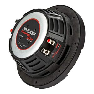 KICKER CompRT 8"(20cm) Subwoofer, DVC, 2-ohm, RoHS Compliant