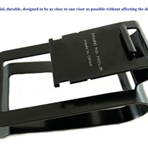 Sun Visor Clip / Mount for The Escort MAX MAX2 MAX360 & BEL GT-7 Radar Detectors