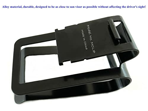 Sun Visor Clip / Mount for The Escort MAX MAX2 MAX360 & BEL GT-7 Radar Detectors