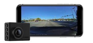 garmin dash cam 66w, extra-wide 180-degree field of view in 1440p hd, 2″ lcd screen and voice control, very compact with automatic incident detection and recording , black