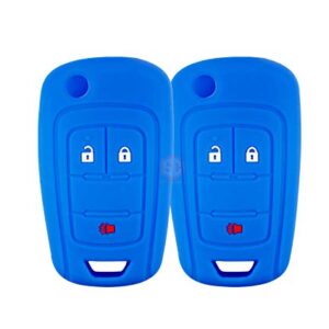 2x New Key Fob Remote Silicone Cover Fit/For Select GM Vehicles / OHT01060512 etc