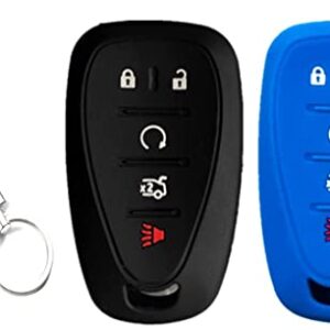 Silicone Rubber Key Fob Cover for 2016-2021 Chevrolet for FCC ID HYQ4EA HYQ4AA