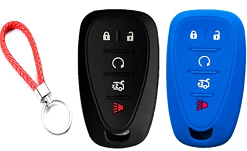 Silicone Rubber Key Fob Cover for 2016-2021 Chevrolet for FCC ID HYQ4EA HYQ4AA