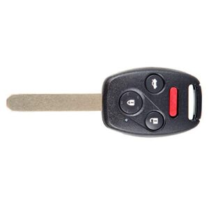 OCPTY 1 X Flip Key Entry Remote Control Key Fob Transmitter Replacement for Honda for Accord for Pilot 267T-5WK49308 4 Buttons