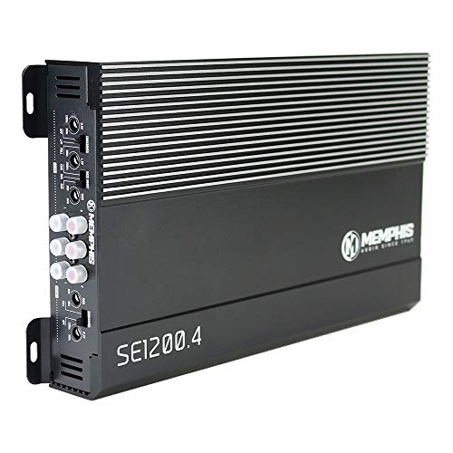 Memphis Audio SE1200.4 Street Edge 1200W 4-Channel Car Audio Amplifier