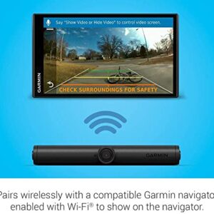 Garmin BC 40, Wireless Backup Camera, Works with Compatible Garmin Navigators, Black (010-01866-00) (Renewed)