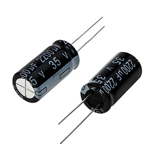 Dahszhi 2200uF 35V Aluminum Electrolytic Capacitors for The LCD TV & Monitor Repair Radial Lead Capacitor 10Pcs