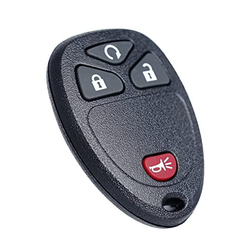 Key Fob Replacement Fits for Chevy Silverado Avalanche Equinox Express Traverse GMC Yukon Sierra 1500 2500 3500 HD Acadia Savana Buick Enclave 2007 2008 2009 2010 2011 2012 2013 Keyless Entry Remote