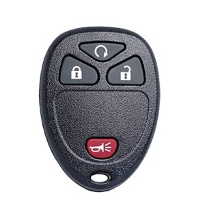 Key Fob Replacement Fits for Chevy Silverado Avalanche Equinox Express Traverse GMC Yukon Sierra 1500 2500 3500 HD Acadia Savana Buick Enclave 2007 2008 2009 2010 2011 2012 2013 Keyless Entry Remote