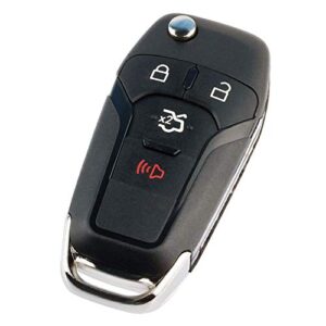 Flip Key for 2013-2016 Ford Fusion Keyless Entry Remote Fob (N5F-A08TAA 164-R7986)