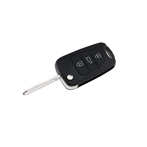 2Pcs/Set 3 Buttons Remote Key Fob Shell Cases With 2 Switch Compatible With Hyundai I30 I20 Elantra