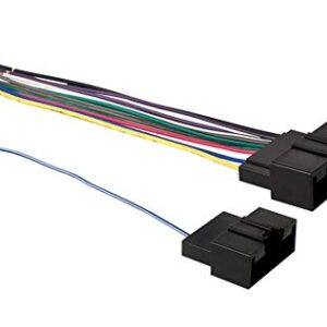Metra 70-5524 Wiring Harness for Ford Fiesta 2011-Up, Power for 4 Speakers, Black