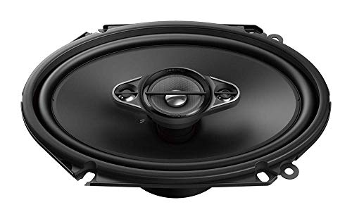 2 Pairs of Pioneer 5x7/ 6x8 Inch 4-Way 350 Watt Car Audio Speakers | TS-A6880F (4 Speakers) + Free Gravity Mobile Bracket Holder