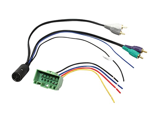 YONGJIANGXIA Radio Wire Harness for Metra 70-9223 Volvo 1999-2009 Amp Harness