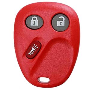 1x new replacement keyless entry remote control key fob compatible with & fits for chevy cadillac gmc