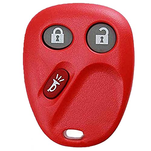 1x New Replacement Keyless Entry Remote Control Key Fob Compatible With & Fits For Chevy Cadillac GMC