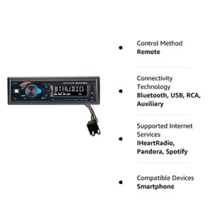 Generic Bluetooth Tractor Radio for John Deere, JCB, and McCormick AM/FM, Siri/Google Assistant, USB Input with MP3 Playback and Charging Radio Stereo Receiver - Includes Easy Connect Harness