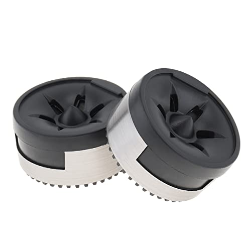 DriSentri Car Tweeters, 2pcs 350W High Efficiency Mini Dome Tweeter Speakers for Car Audio System