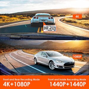 Bundle: Vantrue N4 Three Channel Dash Cam + Type C USB Port Hardwire Kit