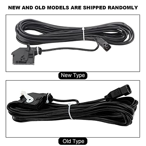 KIMISS RGB Camera Video Harness, RGB Rear View Camera Cable Socket Video Harness Fit for RNS315 RNS510 RCD510