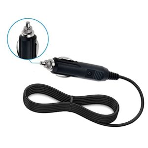 J-ZMQER Compatible Car DC Adapter Compatible with Craig CTFT751 CTFT751tk 10.1" Swivel Portable DVD/CD Player