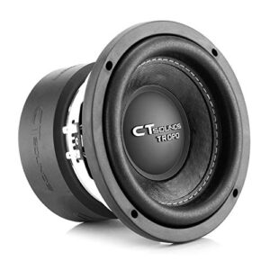 CT Sounds TROPO-6.5-D4 400 Watts Max 6.5 Inch Car Subwoofer Dual 4 Ohm