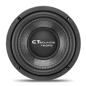 CT Sounds TROPO-6.5-D4 400 Watts Max 6.5 Inch Car Subwoofer Dual 4 Ohm