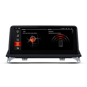 xtrons 10.25 inch ips touch display car stereo android 12 gps navigation system octa core multimedia video player built-in dsp car play android auto support 4g lte wifi dvr for bmw x5 x6 e70 e71 ccc