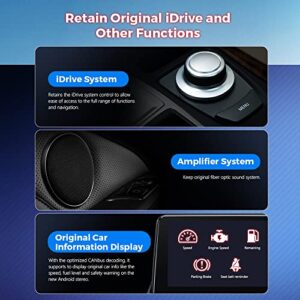 XTRONS 10.25 Inch IPS Touch Display Car Stereo Android 12 GPS Navigation System Octa Core Multimedia Video Player Built-in DSP Car Play Android Auto Support 4G LTE WiFi DVR for BMW X5 X6 E70 E71 CCC