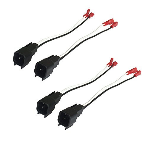 DKMUS 2 X Pairs Wire Cable Wiring Harness for Ford Lincoln Mercury Mazda Speakers Adapter Connector Adaptor Plug