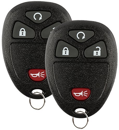 Discount Keyless Replacement Keyless Entry Remote Key Fob Car Compatible with OUC60270, 15913421 (2 Pack)