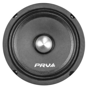 PRV AUDIO 6.5 Inch Midrange Bullet Speaker 6MR400-4 Bullet, 4 Ohm High Performance Car Audio Loudspeaker, 400 Watts Program Power, 1.5 in Voice Coil 200 Watts RMS, High Output Sound (Single)