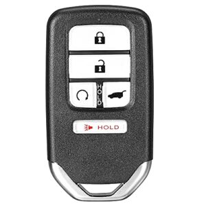 vofono car key fob keyless entry remote start smart compatible with honda pilot 2016-2018, crv 2017-2018 (fcc id: kr5v2x)
