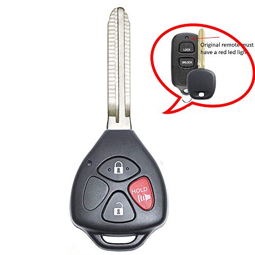 Beefunny BAB237131-056 Upgraded Remote Key Fob 303MHz 4C for Toyota Tacoma 1995-2004 (1)