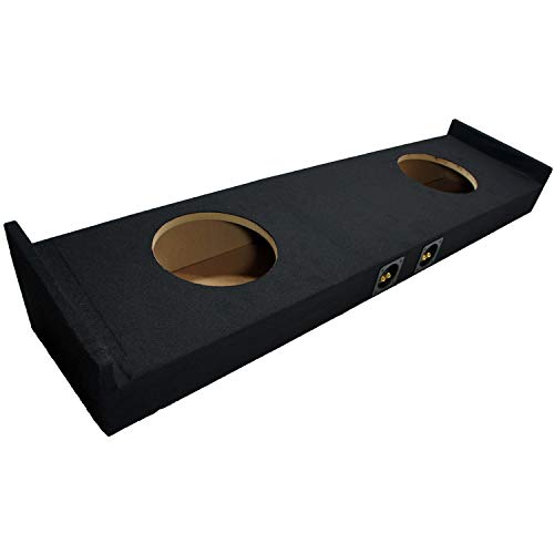 ASC FTB2X10-15CREW Compatible with Ford F-150 2015 - UP Super Crew Cab Truck Dual 10" Sub Box Subwoofer Enclosure