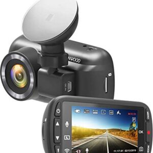 Kenwood DRV-A301W HD Car Dash cam with 2.7" Display, Parking Mode Recording | Built-in GPS | Wireless Link