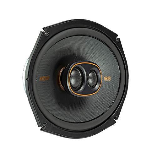 KICKER 47KSC69304 6x9 (160x230mm) 3-Way Speakers With1(25mm) and .75"(20mm) Tweeters, 4ohm