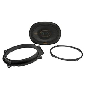 KICKER 47KSC69304 6x9 (160x230mm) 3-Way Speakers With1(25mm) and .75"(20mm) Tweeters, 4ohm