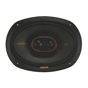 KICKER 47KSC69304 6x9 (160x230mm) 3-Way Speakers With1(25mm) and .75"(20mm) Tweeters, 4ohm