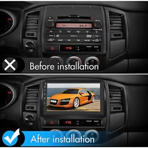 Car Radio for Toyota Tacoma 2005-2015 Built-in carplay Android Anto,9 inch Android 12 Car Stereo Head Unit 2G RAM 32GROM with DSP WiFi GPS Navigation Bluetooth Steering Wheel Control